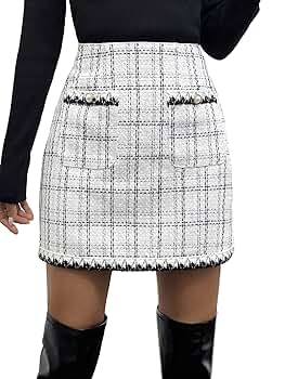 Hemingway Check Tweed skirt のみ Hemingway Check Tweed Skirt